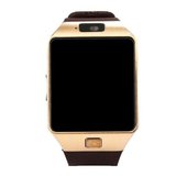 Smartwatch iUni DZ09 Plus, Camera 1.3MP, BT, 1.54 Inch, Auriu + Card MicroSD 8GB Cadou